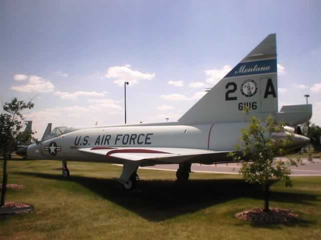 F-102A S/N 61116 at Great Falls, Montana